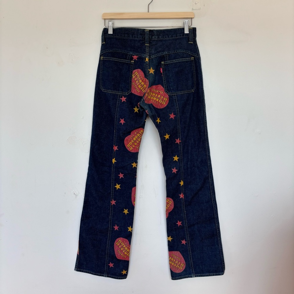 Vintage I Love My Hysteric Glamour Flare Jeans